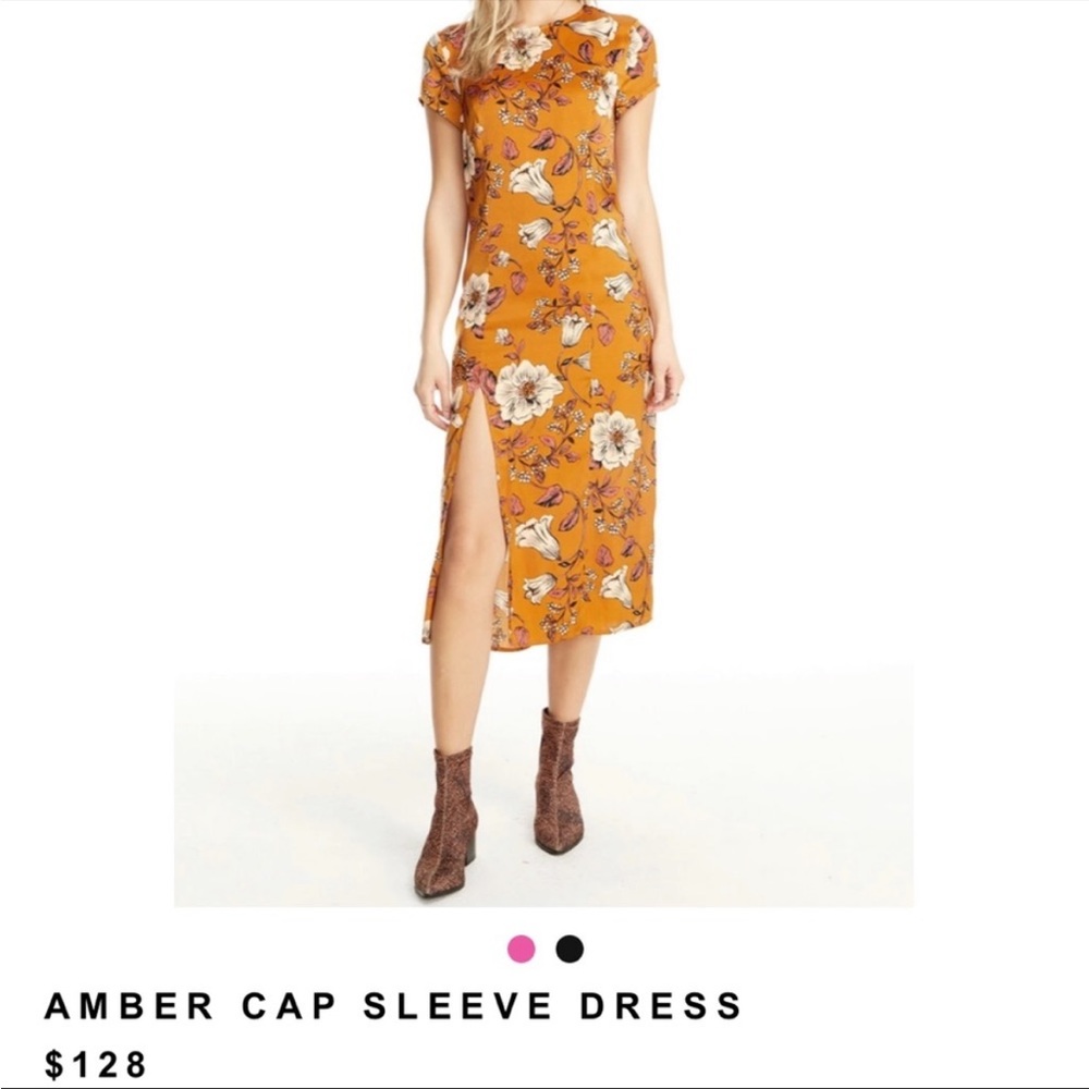 Like new! Saltwater Luxe amber cap sleeve dress